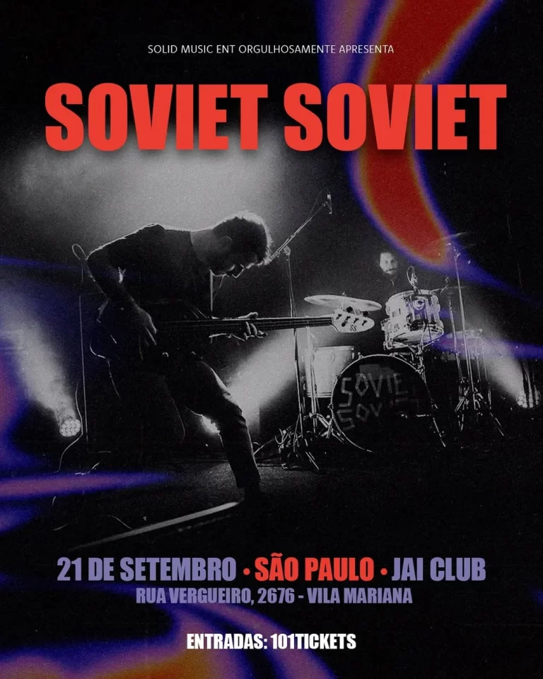 Show da Banda Soviet Soviet em São Paulo