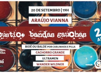 Uma nova e imperdível chance de ver Acústico Bandas Gaúchas