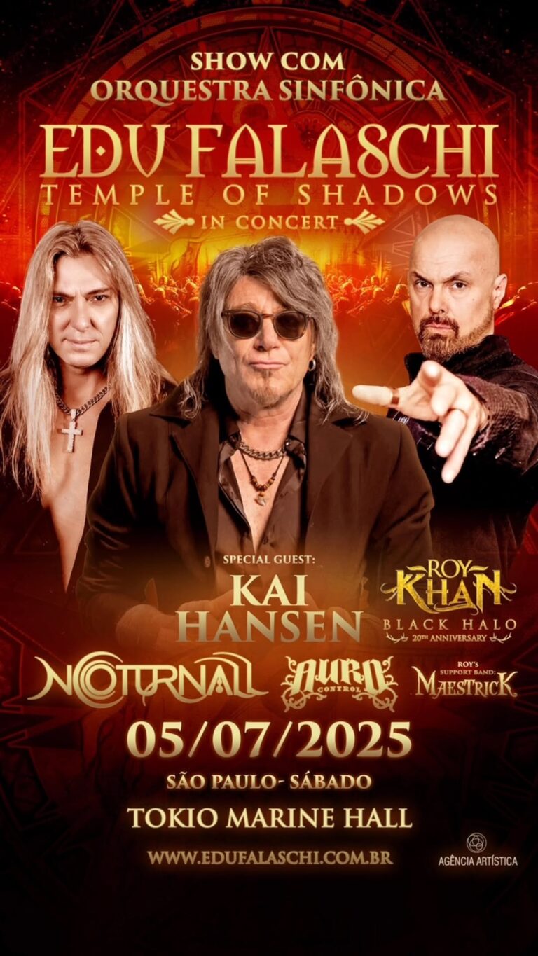 Edu Falaschi: Kai Hansen participará de Show especial em São Paulo