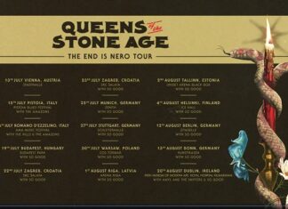 QUEENS OF THE STONE AGE EUROPEAN TOUR, GERMAN DATES