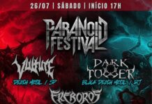 PARANOID FESTIVAL – BOB ROCK 26/07/2025 – SC/BRASIL
