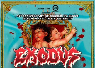 Exodus: A Celebração de 40 Anos de “Bonded by Blood” no Brasil