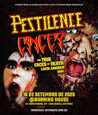 Pestilence e Cancer anunciam noite de Death Metal histórica em São Paulo
