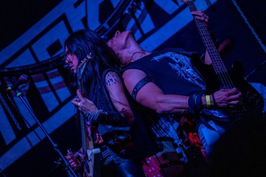 Show da banda Riding no evento Beyond the Eternal Night