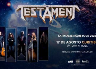 Testament Latin American Tour 2025 – Tork N’ Roll – Curitiba/PR