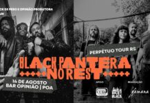 BLACK PANTERA + NO REST | TOUR PERPÉTUO NO OPINIÃO EM PORTO ALEGRE – 14/08/25