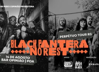 BLACK PANTERA + NO REST | TOUR PERPÉTUO NO OPINIÃO EM PORTO ALEGRE – 14/08/25