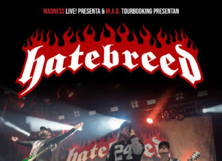 Hatebreed em Sevilha no próximo 5 de agosto