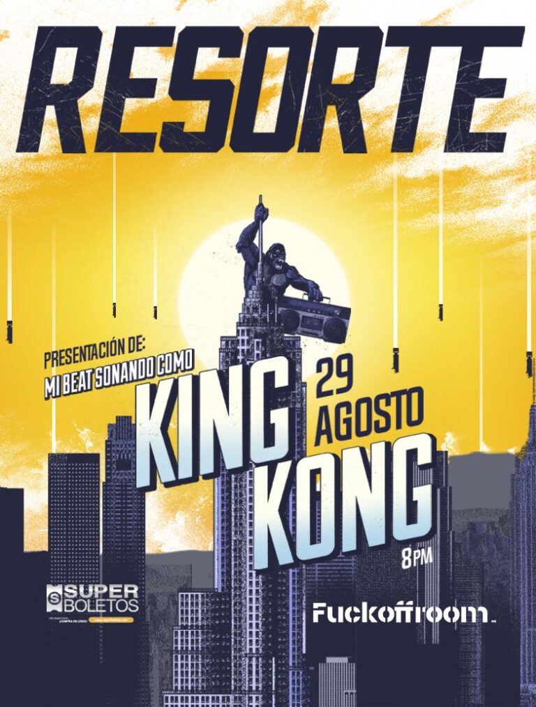 Resorte presenta “King Kong” en CDMX. Mx.