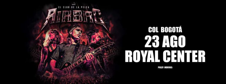 Airbag regresa a Bogotá con su nueva gira y álbum: El Club de la Pelea