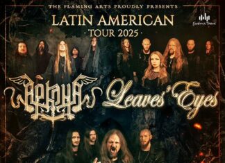 Estetica Torta apresenta Leave’s Eyes no Brasil – Latin America Tour 2025