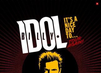 Billy Idol no Brasil com a turnê ‘Its A Nice Day To…Tour Again!’