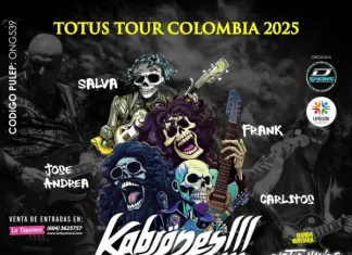 ¡Kabrones llega a Bogotá con su explosivo Totus Tour Colombia 2025!