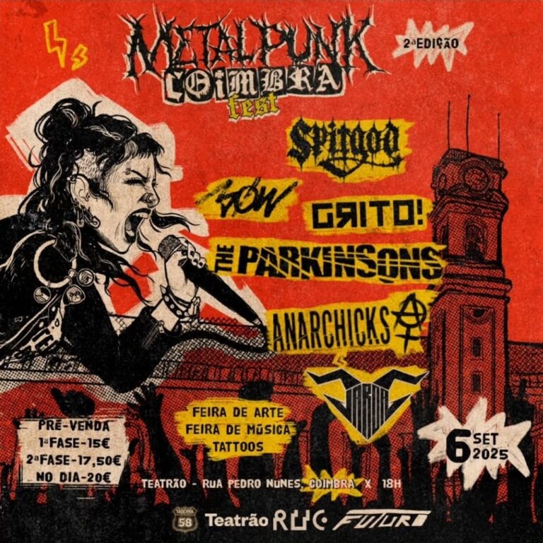 Coimbra volta a tremer com o Metalpunk Coimbra Fest 2025