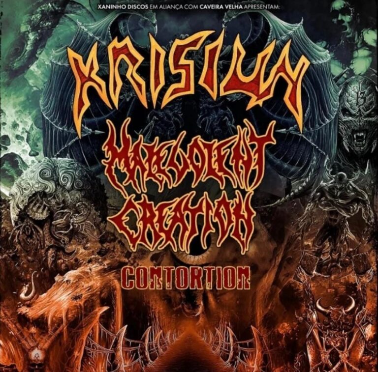 Krisiun, Malevolent Creation e Contortion – datas finais definidas