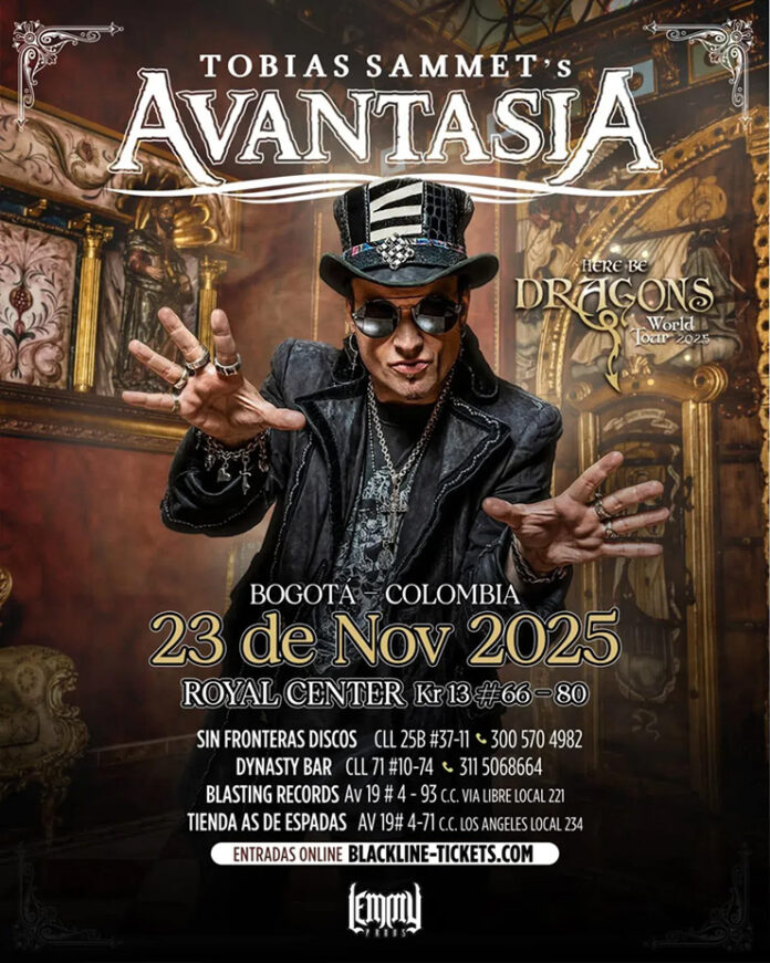 avantasia - colombia 2025