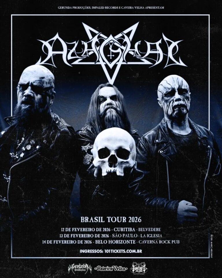 Azaghal, gigante do Black Metal europeu – 13/02/2026 Em São Paulo/SP