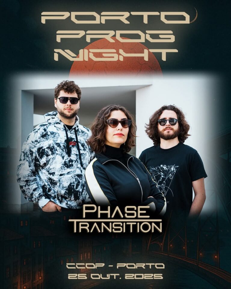 Phase Transition confirmados no Porto Prog Night!