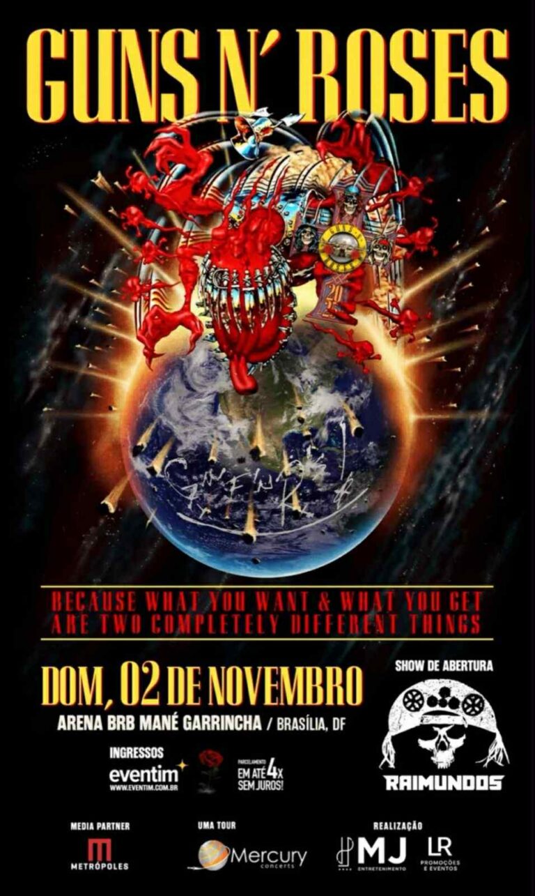 Guns N’ Roses em Brasília.