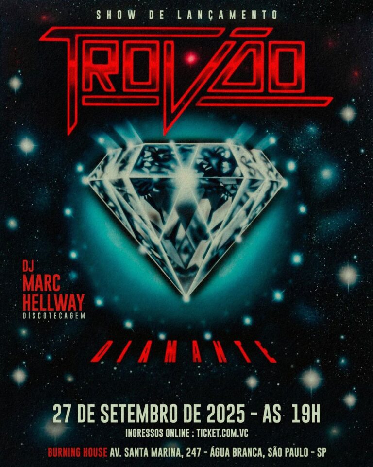 Trovão: show de lançamento do novo disco e atendimento aos fãs, Sábado na Burning House