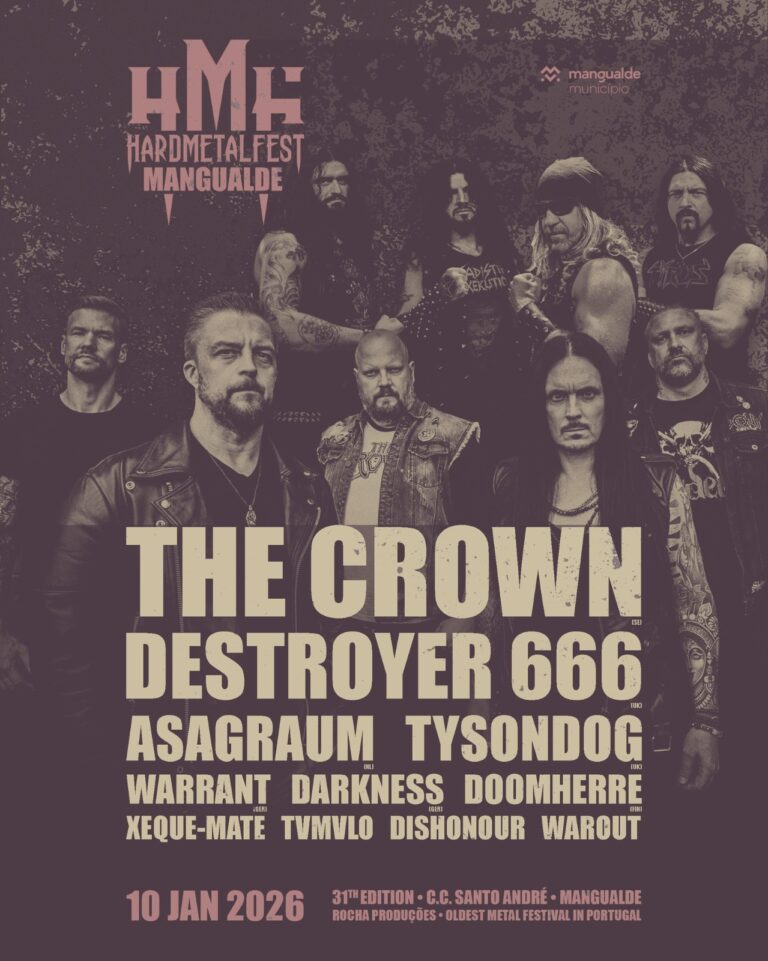HARDMETALFEST: A 31ª Edição do Festival Decorrerá a 10 de Janeiro!- Mangualde, Portugal