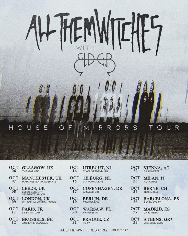 Elder em turnê pela Europa com All Them Witches, 19.10.2025 Berlim