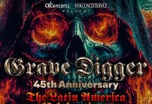 Grave Digger no Brasil – “The Latin America Celebrations – 45th Anniversary”