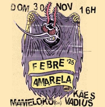 74 Club: 16 anos de resistência, traz Kães Vadius – Asteroides Trio e Mameloko (Chile), no Domingo 30/11/2025