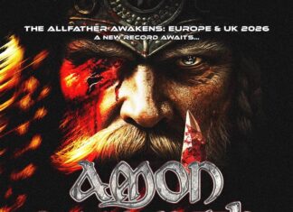 AMON AMARTH anunciam tour europeia em 2026 e Portugal está na rota!
