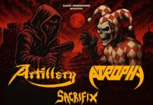 Massacre Thrash Metal em dose tripla: Sacrifix une-se às lendas internacionais Artillery e Atrophy ao vivo em São Paulo