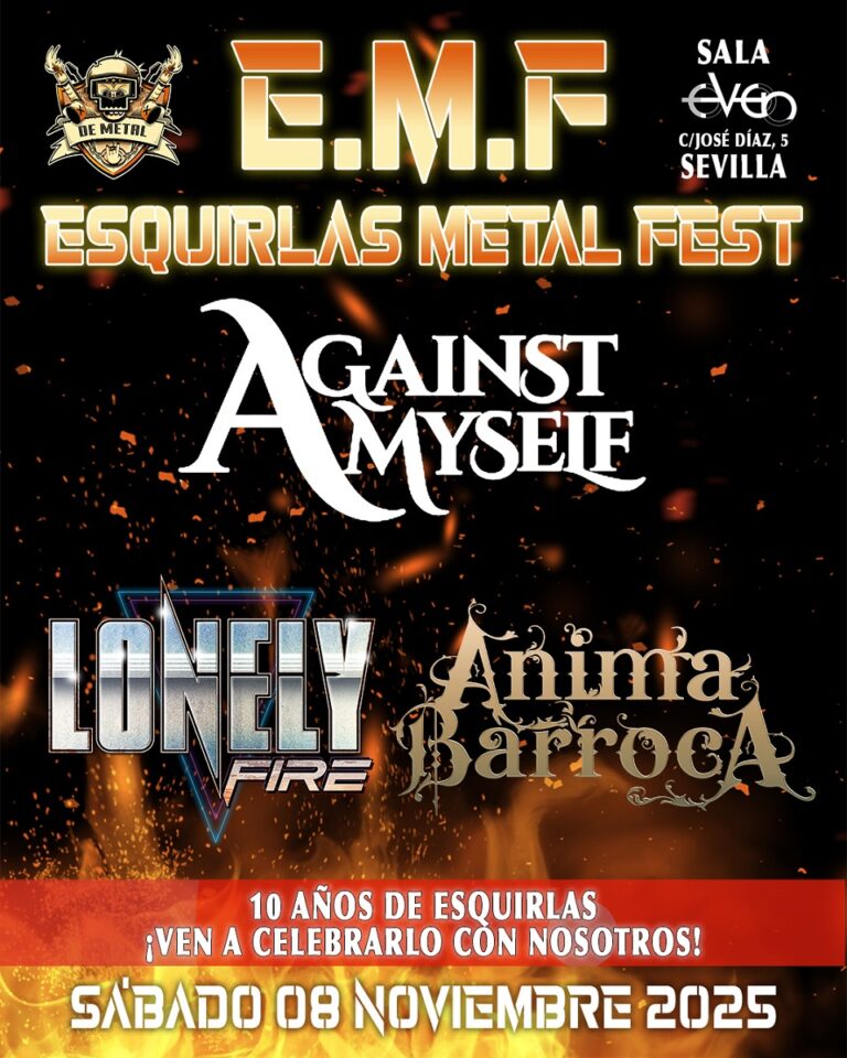 Esquirlas de Metal comemora seu 10º aniversário com um concerto