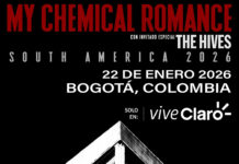 ¡MY CHEMICAL ROMANCE LLEGA POR PRIMERA VEZ A COLOMBIA!