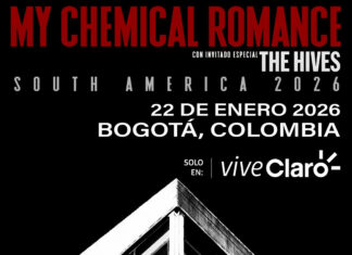 My Chemical Romance chega à Colômbia pela primeira vez: uma geração inteira se reúne com a banda