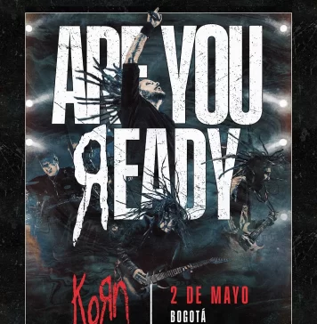 Korn confirma seu retorno à Colômbia em 2026: uma noite épica de nu metal no Medplus Coliseum
