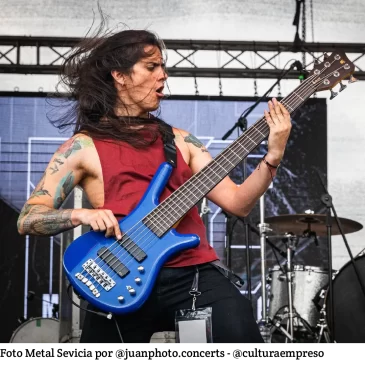 Metal Sevicia no palco do INGAFEST 2025, foto por Juanphoto.concerts