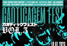 Estúdio Rock Together: Caoticagem Fest Vol.3 (2026) em Santana ZN – SP
