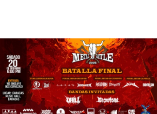 Caracas se prepara para a grande final do Wacken Metal Battle South America na Venezuela em 2025