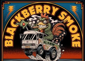Blackberry Smoke retorna ao Brasil em abril de 2026 para quatro shows