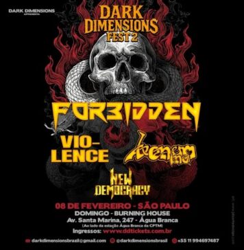 Dark Dimensions apresenta Vio-lence, 08/02/2026 na Burning House em São Paulo