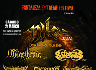Nile, gigante do death metal, em Fortaleza (Fortaleza Extreme Festival) – 21/03/2026