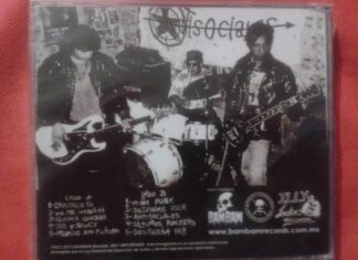 Antisociales Punk se junta à celebração do aniversário da Bam Bam Records, na Cidade do México, México.