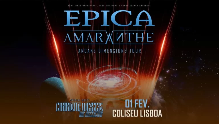 EPICA e AMARANTHE @ Coliseu dos Recreios – Lisboa | 01.02.2026