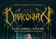 Draconian retorna a São Paulo em 2026 com nova formação e novo álbum