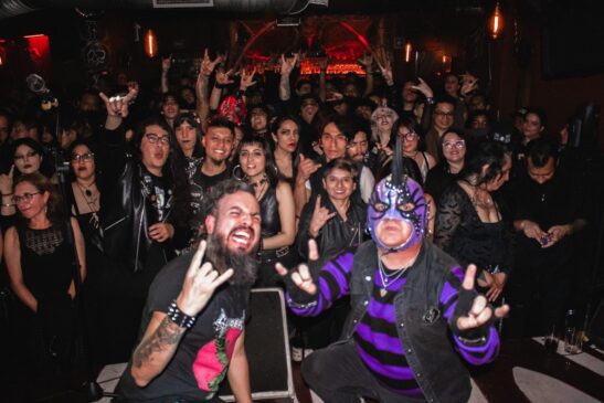 Lagarto Metunk banda punk mexicana em apresentação ao vivo