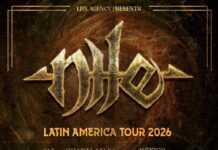 Nile, gigante do death metal, retorna ao Brasil em março de 2026