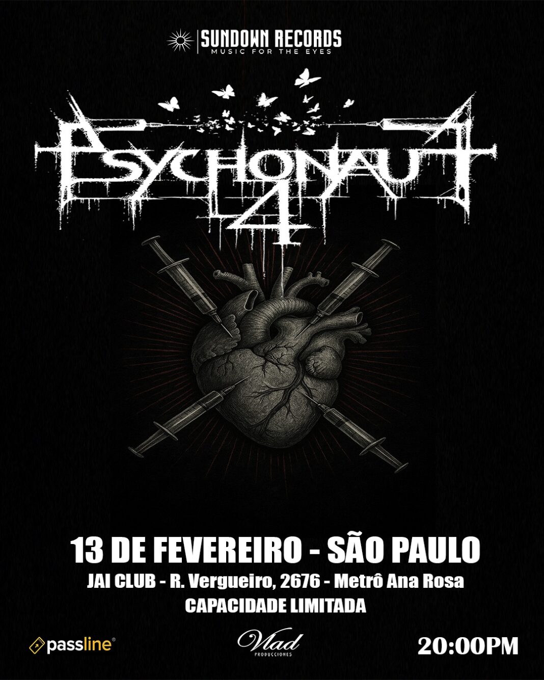 PSYCHONAUT 4 em SÃO PAULO (SP)- 13/02/2026 – Jai Club