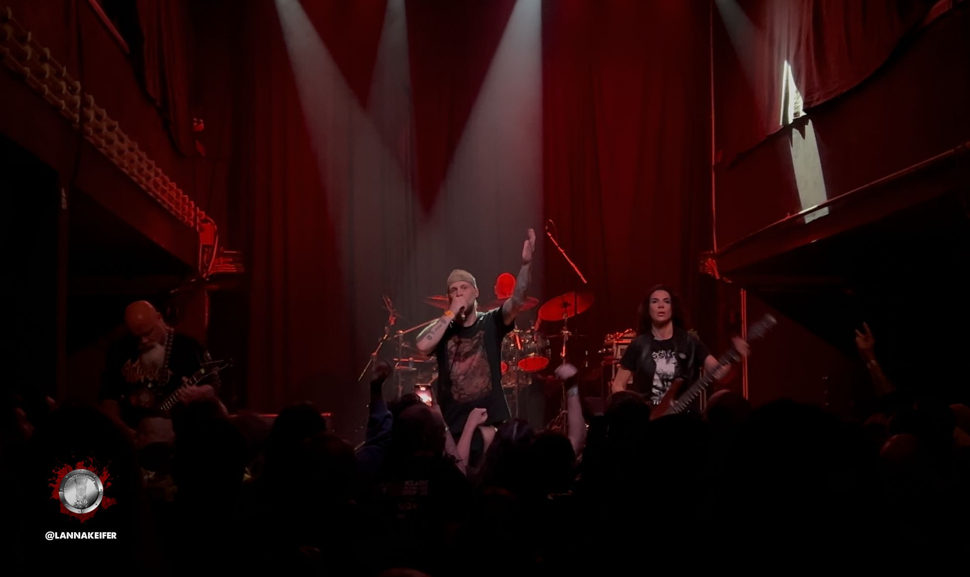 SINISTER @ RCA Club Lisboa - 21/12/2025 | Photo: @lannakeifer @culturaempeso