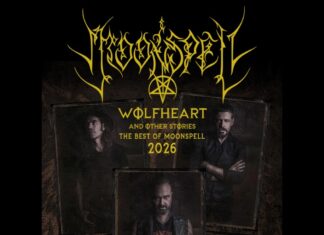 Moonspell volta a São Paulo em março de 2026 para celebrar 30 anos de Wolfheart