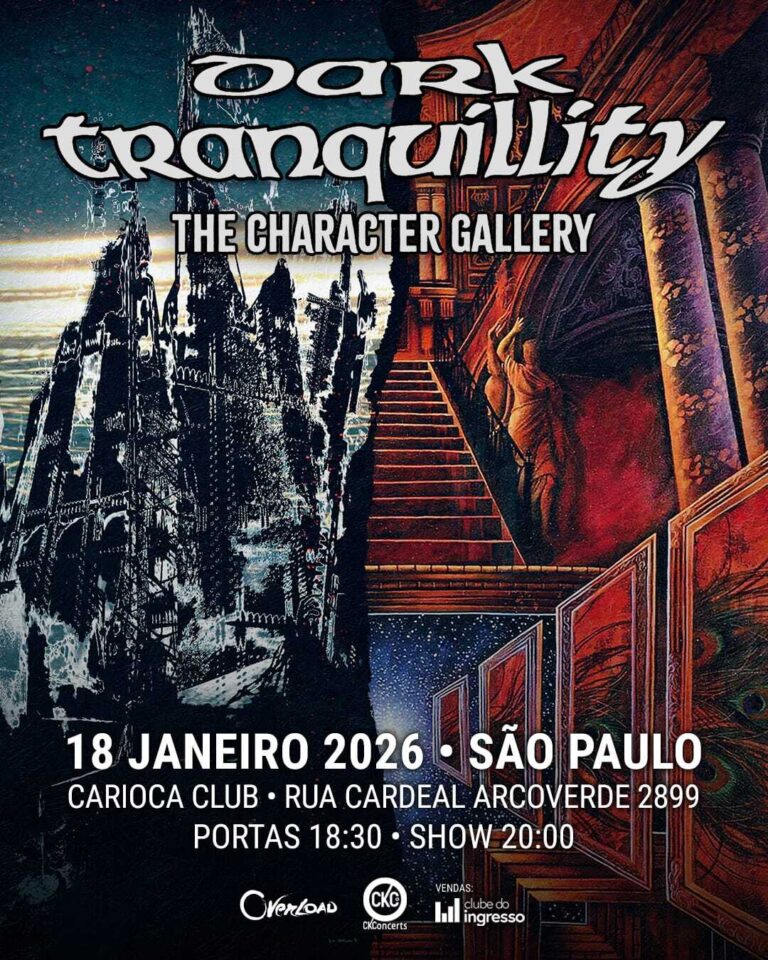 Dark Tranquillity volta a São Paulo no dia 18/01 com show que celebra dois álbuns clássicos