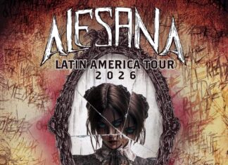 Carpa Velódromo recebe Alesana, CDMX. Mx.